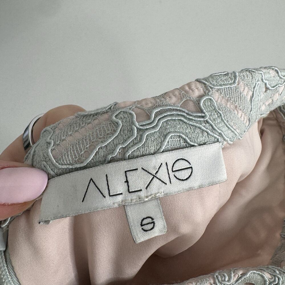 Alexis Women Skirt Set Small Blue Pastel Lace Midi Ruffle Fairy Dainty Whimy Y2K - Picture 16 of 16